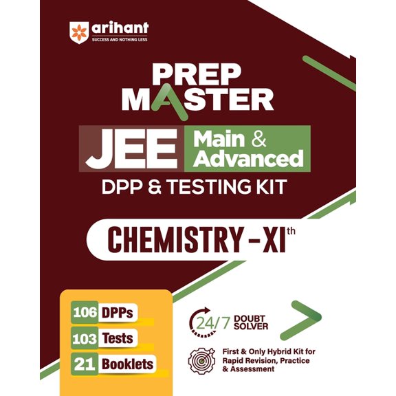 PREP MASTER JEE Main & Advanced DPP & Testing Kit Chemistry - XIth, (Paperback)