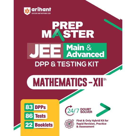 PREP MASTER JEE Main & Advanced DPP & Testing Kit Mathematics - XIIth, (Paperback)