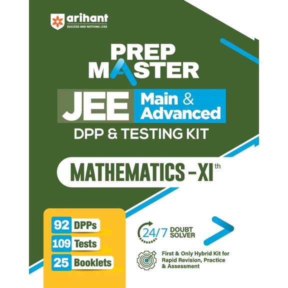 PREP Master JEE Main & Advanced DPP & Testing Kit Mathematics-XIth, (Paperback)
