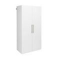 thumbnail image 1 of PREPAC RTA STORAGE and FURNITURE, HangUps 3-Piece, 108" Wall Mounted Garage Cabinet Set, White, 1 of 8