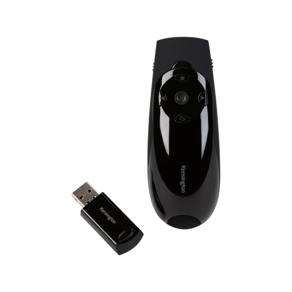 Accopresenter Expert Cursor Control With Green Laser, 150 Ft. Range, Black