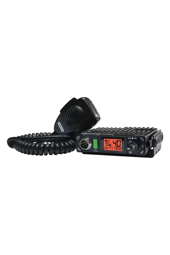 TXUS101 BILL II FCC 40-Channel 12-Volt AM/FM CB Radio