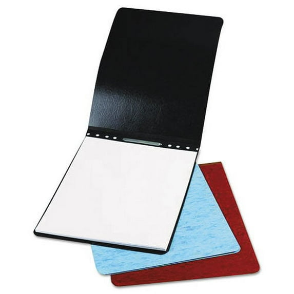 "PRESSTEX Report Cover with Tyvek Reinforced Hinge, Top Bound, Two-Piece Prong Fastener, 2"" Capacity, 11 x 14, Red/Red | Bundle of 10 Each"