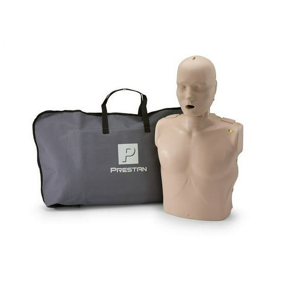 PRESTAN PP-AM-100M-MS Professional Adult CPR-AED Training Manikin with CPR Monitor, Medium Skin