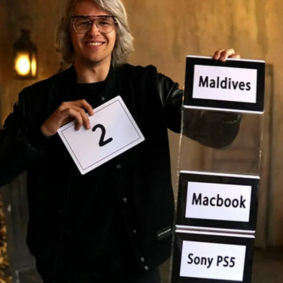 PRESTIGE - Dry Erase by Hide Magic Tricks Stage Gimmick Illusions Mentalism Street Comedy Magician Prediction Magic Props