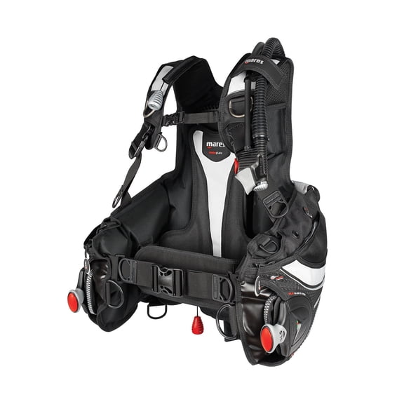 Mares Prestige SLS Dive Scuba Diving Men's BCD Buoyancy Compensator White