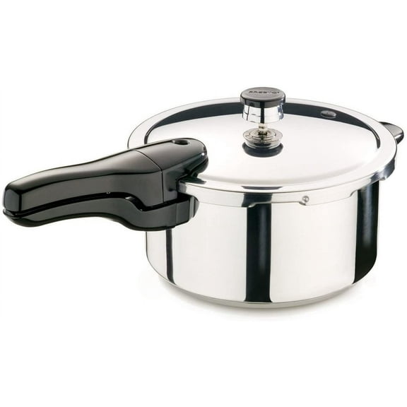 PRESTO 4 qt Stainless Steel Stovetop Pressure Cooker