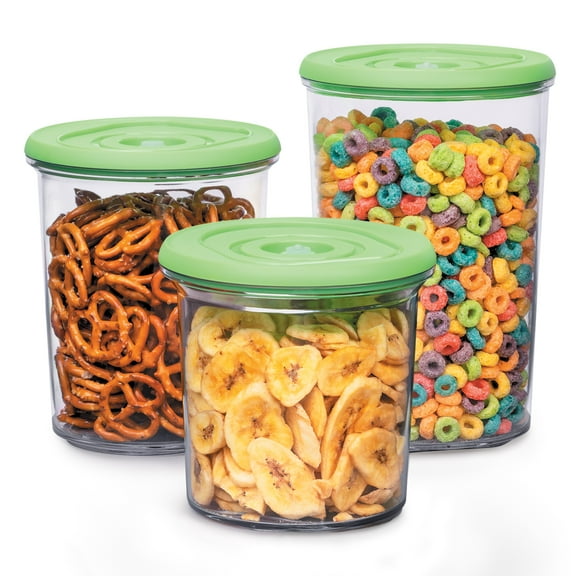 PRESTO Fresh Daddy Seal Container Set Food Storage Jar (3 Count)