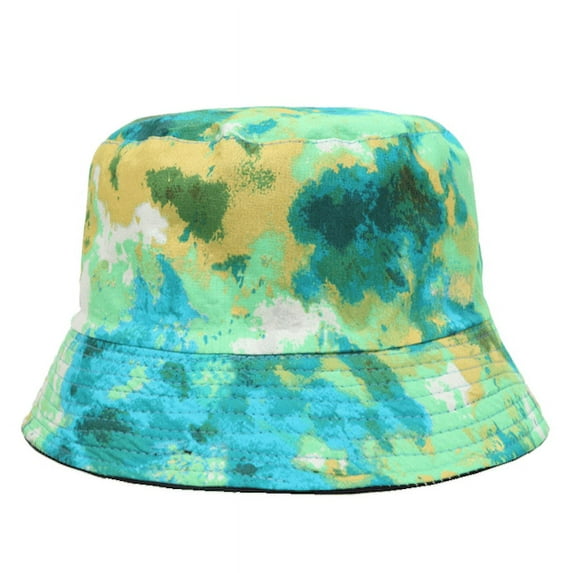 PRETTY PERSUASIONS Nebula Hat Red Green Hat for Women Men Canvas Washed Cotton Trendy Distressed Womens Summer Beach Sun Hats Reversible