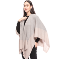 thumbnail image 1 of PRETTY PERSUASIONS, Windy Eve Ruana Pink sleeveless outer garment hangs loosely over the shoulders, 1 of 1