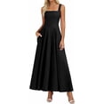 thumbnail image 1 of PRETTYGARDEN Cocktail Dresses for Women Formal Summer Sleeveless A Line Long Flowy Spring Wedding Guest Party Midi Dress, 1 of 7