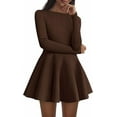 thumbnail image 1 of PRETTYGARDEN Fall Cocktail Dresses for Women Elegant Classy Wedding Guest Long Sleeve Homecoming Party A Line Mini Dress, 1 of 10