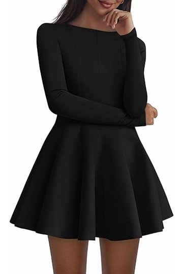 Long Sleeve Short Homecoming Dress