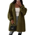 thumbnail image 1 of PRETTYGARDEN Long Cardigan Sweaters for Women Trendy Fall Oversized Knit Sweater Jacket Coats Winter Fashion Clothing, 1 of 9