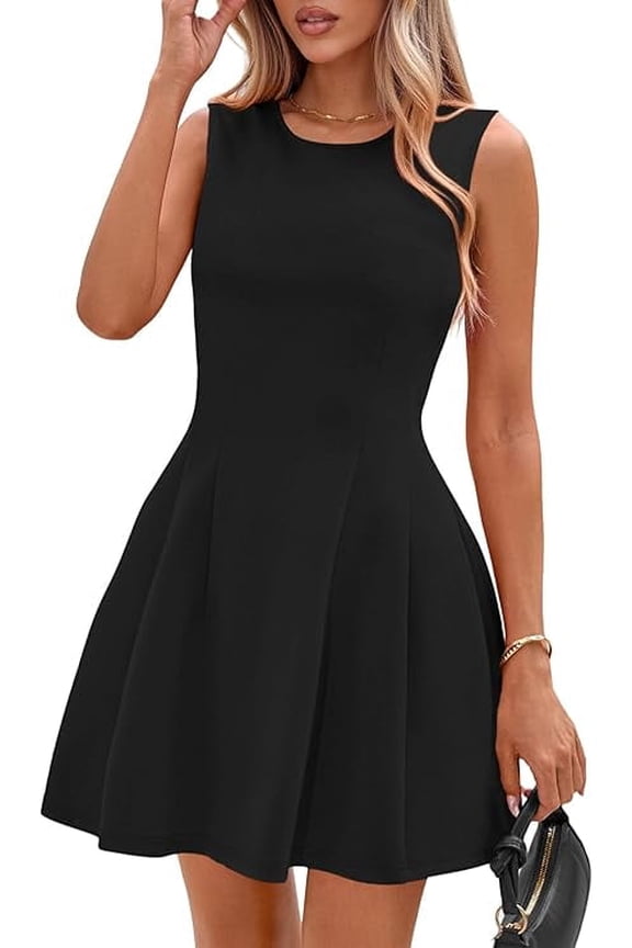 Summer Dresses for Women Elegant Classy A Line Business Casual Work Graduation Cocktail Short Dress