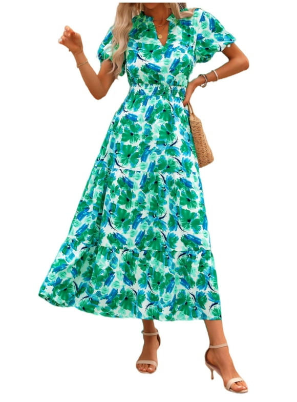 moss green dress Wrap Tie Satin Bridesmaid Size.:S Holiday Style-The Little Black color filte:Red