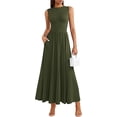 thumbnail image 1 of PRETTYGARDEN Summer Maxi Dresses for Women Sleeveless A Line Flowy Long Casual Sundress Wedding Guest Fashion Clothing, 1 of 10