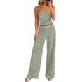 thumbnail image 1 of PRETTYGARDEN Summer Sets Women 2 Piece Outfits Matching Striped Loungewear Spring Airport Travel Beach Vacation Clothes, 1 of 10