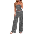thumbnail image 1 of PRETTYGARDEN Summer Sets Women 2 Piece Outfits Matching Striped Loungewear Spring Airport Travel Beach Vacation Clothes, 1 of 10