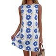 thumbnail image 1 of PRETTYGARDEN Sundresses for Women Summer Elegant Floral A Line Short Party Dress Beach Vacation Clothes, 1 of 9