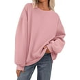thumbnail image 1 of PRETTYGARDEN Sweatshirt for Women Trendy Casual Crewneck Long Sleeve Pullover Tops Fall Fashion Outfits Winter Clothes, 1 of 8