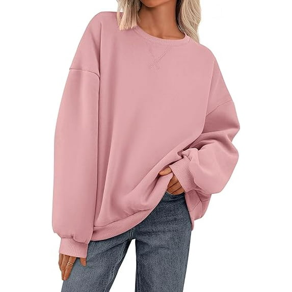 PRETTYGARDEN Sweatshirt for Women Trendy Casual Crewneck Long Sleeve Pullover Tops Fall Fashion Outfits Winter Clothes