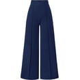 thumbnail image 1 of PRETTYGARDEN Wide Leg Pants Woman Spring Dressy High Waisted Casual Lounge Palazzo Pants Fall Flowy Work Trousers, 1 of 10