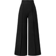 thumbnail image 1 of PRETTYGARDEN Wide Leg Pants Woman Spring Dressy High Waisted Casual Lounge Palazzo Pants Fall Flowy Work Trousers, 1 of 10
