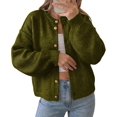 thumbnail image 1 of PRETTYGARDEN Women's Button up Chunky Knit Cardigan Sweaters Crew Neck, Long Sleeve, Oversized Sweaters, Relaxed Fit, Soft Cozy Casual Outerwear, Fall Outfits, Winter Fashion Clothing, 1 of 9
