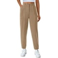 thumbnail image 1 of PRETTYGARDEN Women's Dressy Casual Pants Elastic High Waisted Work Office Corduroy Trouser Slacks with Pockets, 1 of 10