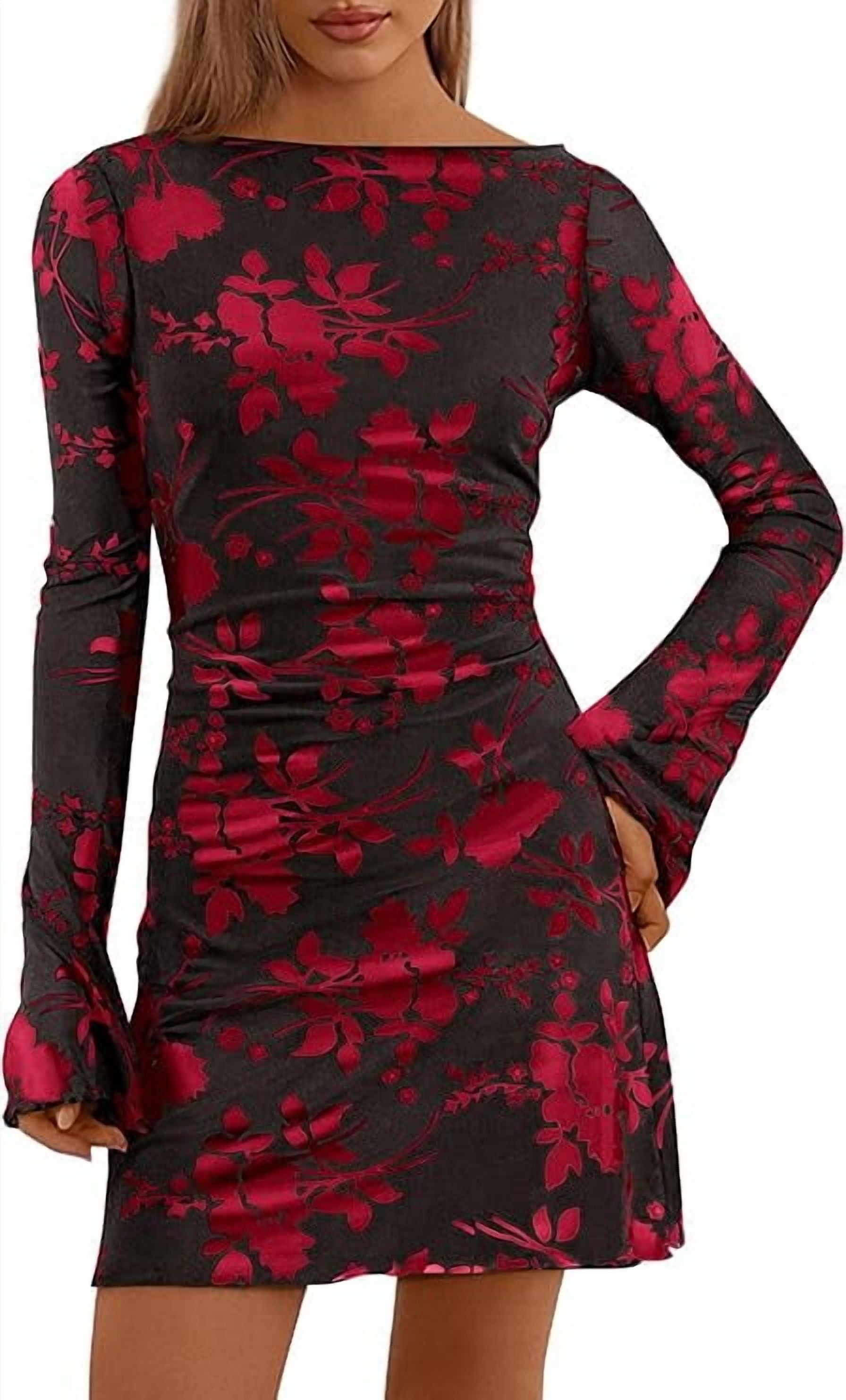 PRETTYGARDEN Women's Fall Fashion Floral Long Sleeve Mini Dress Mesh Bodycon Short Party Date Night Going Out Dresses - Walmart.com PRETTYGARDEN Women's Fall Fashion Floral Long Sleeve Mini Dress Mesh Bodycon Short Party Date Night Going Out Dresses - Walmart.com