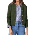thumbnail image 1 of PrettyGarden Women's Cotton Knit Cardigan Sweater, Sizes S-2XL, 1 of 10