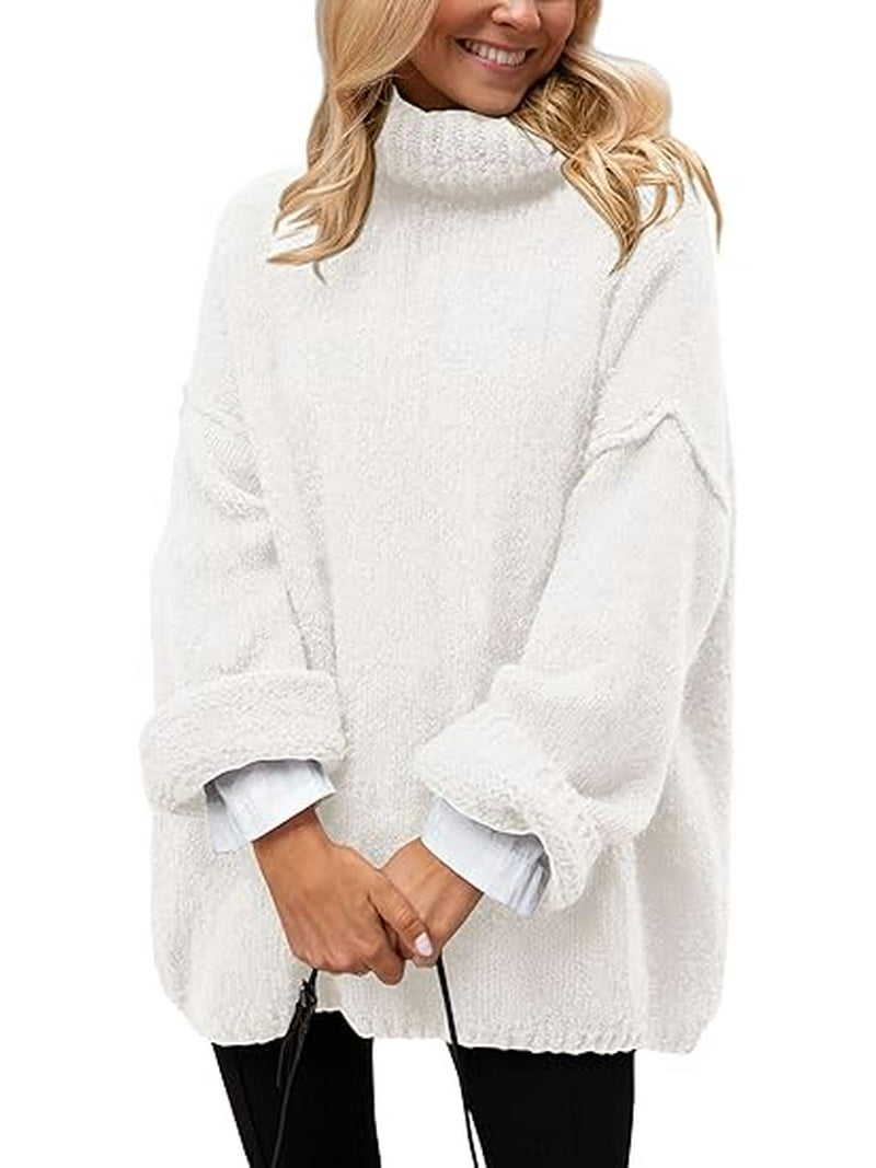 PRETTYGARDEN Women's Knit Oversized Sweater Fall Fashion Casual