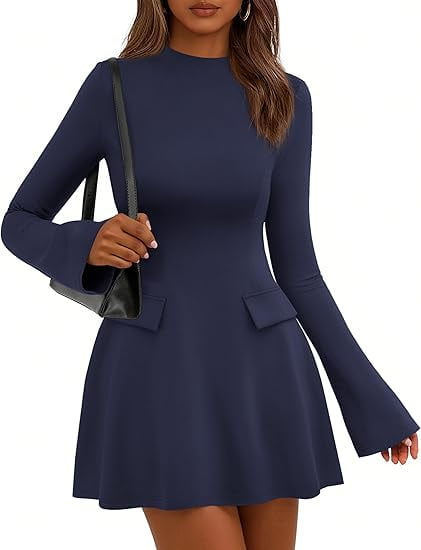 cap sleeve dresses for women Clarisse -M6565 Cap Sleeve Peplum Cocktail Dress 8 / Black