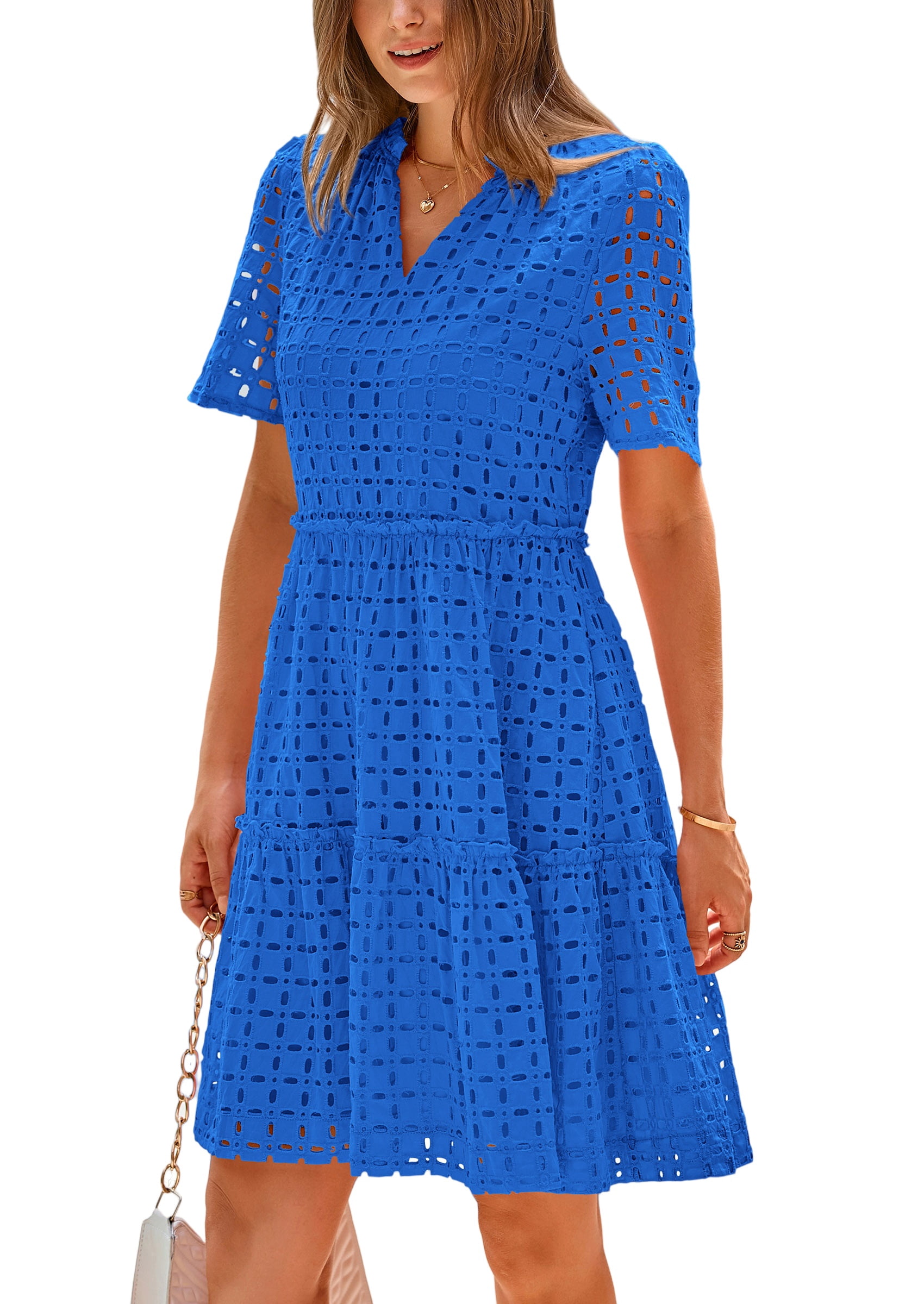Ladies' Chic Short Sleeve Mini Dress main image 0