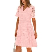 pretty garden pink dress PRETTYGARDEN Women Strapless Maxi Dress 2026 Summer Floral Tube Top Ruched Beach Spring Wedding Guest Long Dresses (Floral Apricot Pink,Small) at Amazon Women's Clothing store