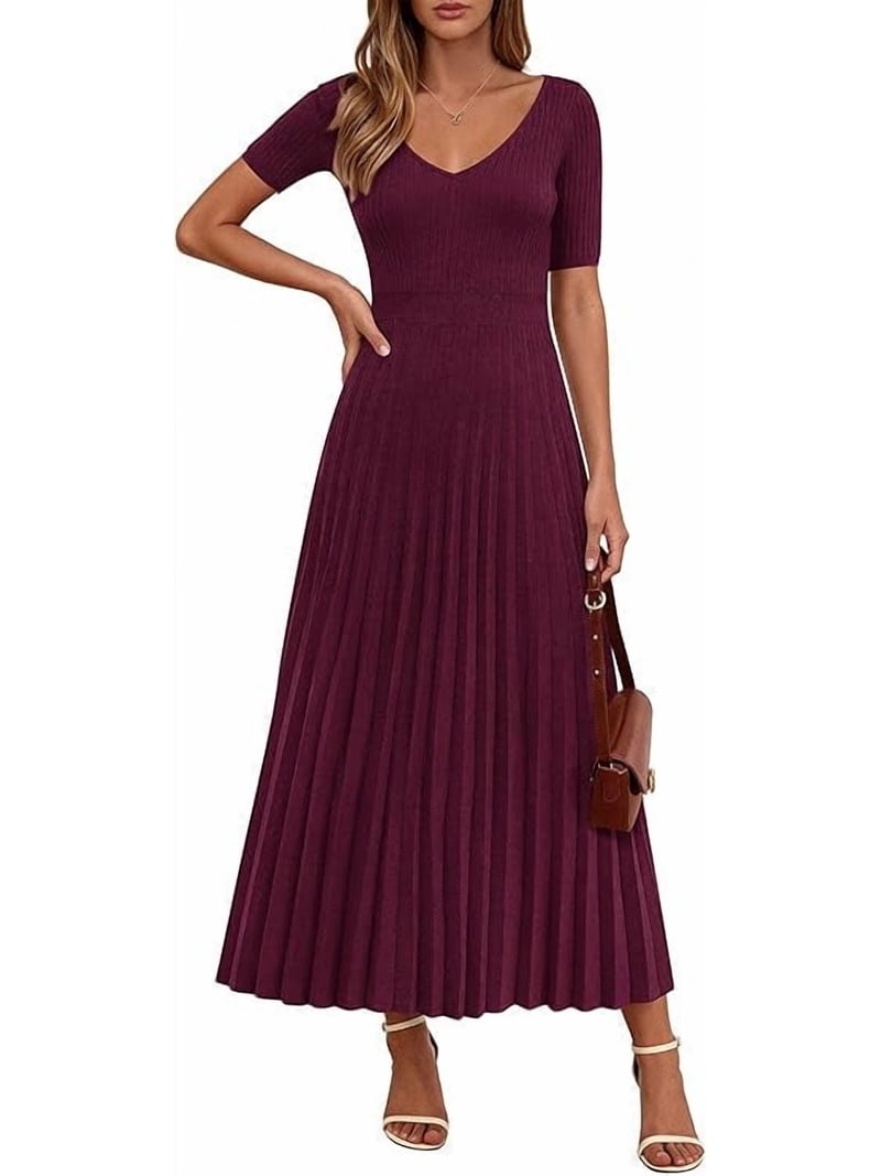 midi summer dress with sleeves Wedtrend Women White Casual Short V Neck Dress, White / L StudioSuits- Italian Cotton Umberto Color:Charcoal Gray nav-45 Keep tape parallel with