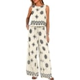 thumbnail image 1 of PRETTYGARDEN Women's Summer 2 Piece Lounge Sets Boho Floral Tank Tops Flowy Wide Peg Pants Travel Beach Vacation Outfits, 1 of 9