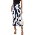 thumbnail image 1 of PRETTYGARDEN Women's Summer High Waist Graphic Print A Line Pleated Long Skirts for Women Trendy Plisse Midi Skirt, 1 of 6