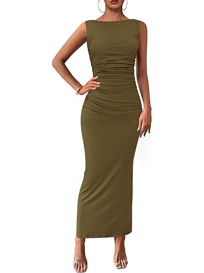 cute black dress for plus size wrap Color:Nude / Silver you can grab your XL (14) SABLYN Taylor V-neck Bias