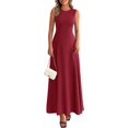 thumbnail image 1 of PRETTYGARDEN Women's Summer Tank Maxi Dress Spring Sleeveless Swing A Line Long Flowy Elegant Cocktail Dresses Pockets, 1 of 9