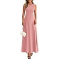 thumbnail image 1 of PRETTYGARDEN Women's Summer Tank Maxi Dress Spring Sleeveless Swing A Line Long Flowy Elegant Cocktail Dresses Pockets, 1 of 9