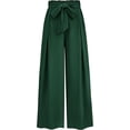 thumbnail image 1 of PRETTYGARDEN Women's Wide Leg Work Pants Business Casual High Waisted Loose Palazzo Trouser Summer Clothes, 1 of 8