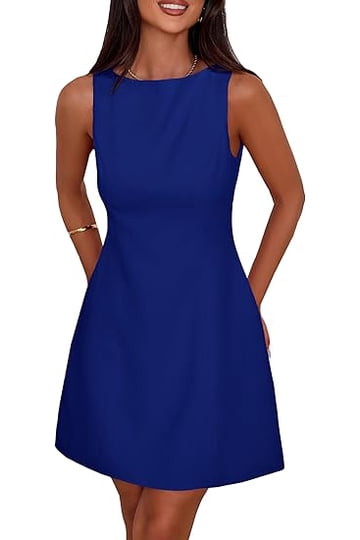 Aqua Formal Short Dress