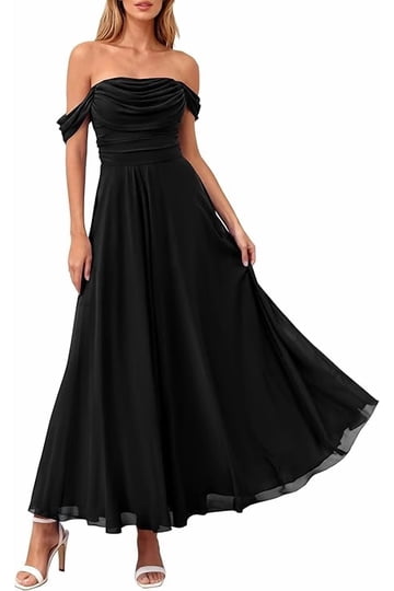 off shoulder tiered dress Sally Eyelet Off Shoulder Tiered Ruffle Maxi Dress