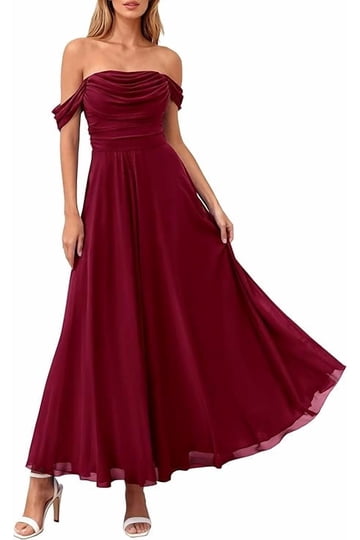 walmart prom dress V Neck Burgundy Dress Walmart Popular A-line Strap V-neck Burgundy Satin Prom Dress Promfy