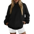 thumbnail image 1 of PRETTYGARDEN Womens Oversized Hoodies Fleece Hooded Sweatshirts Long Sleeve Pullover Tops 2025 Fall Outfits Winter Clothes, 1 of 10