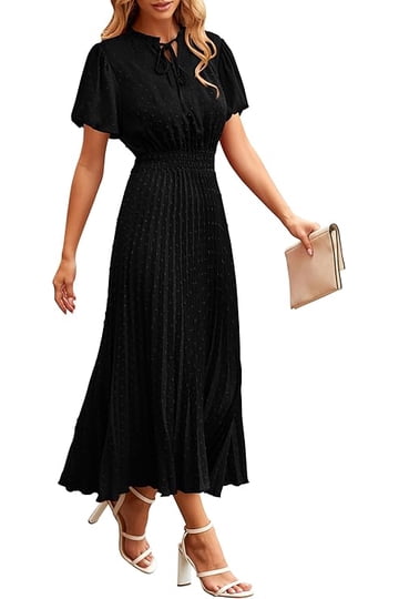 strapless open back dress Milly Haddy Pleated Mini Dress 6 main image 0