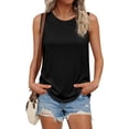 thumbnail image 1 of PRETTYGARDEN Womens Summer Tops Spring Fashion Sleeveless Tank Tops Casual Loose Fit Shirts Beach Vacation Clothes, 1 of 10