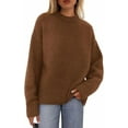 thumbnail image 1 of PRETTYGARDEN Womens Sweaters Fall Trendy Casual Crewneck Long Sleeve Cozy Knit Pullover Sweater Tops Winter Clothing, 1 of 9